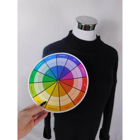 Full Circle Trends Black Knit Sweater 1X Gothic Witchcore - Picture 12 of 12